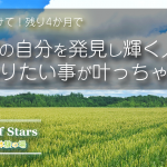 2017年に向けて！残り4か月で理想の自分を発見し輝く人生～やりたい事が叶っちゃう～